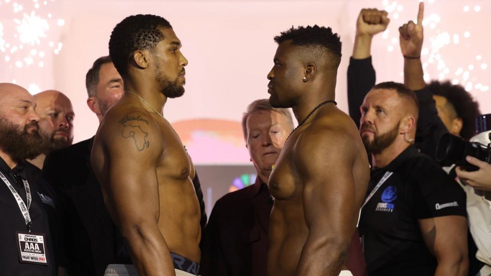 Joshua vs Ngannou