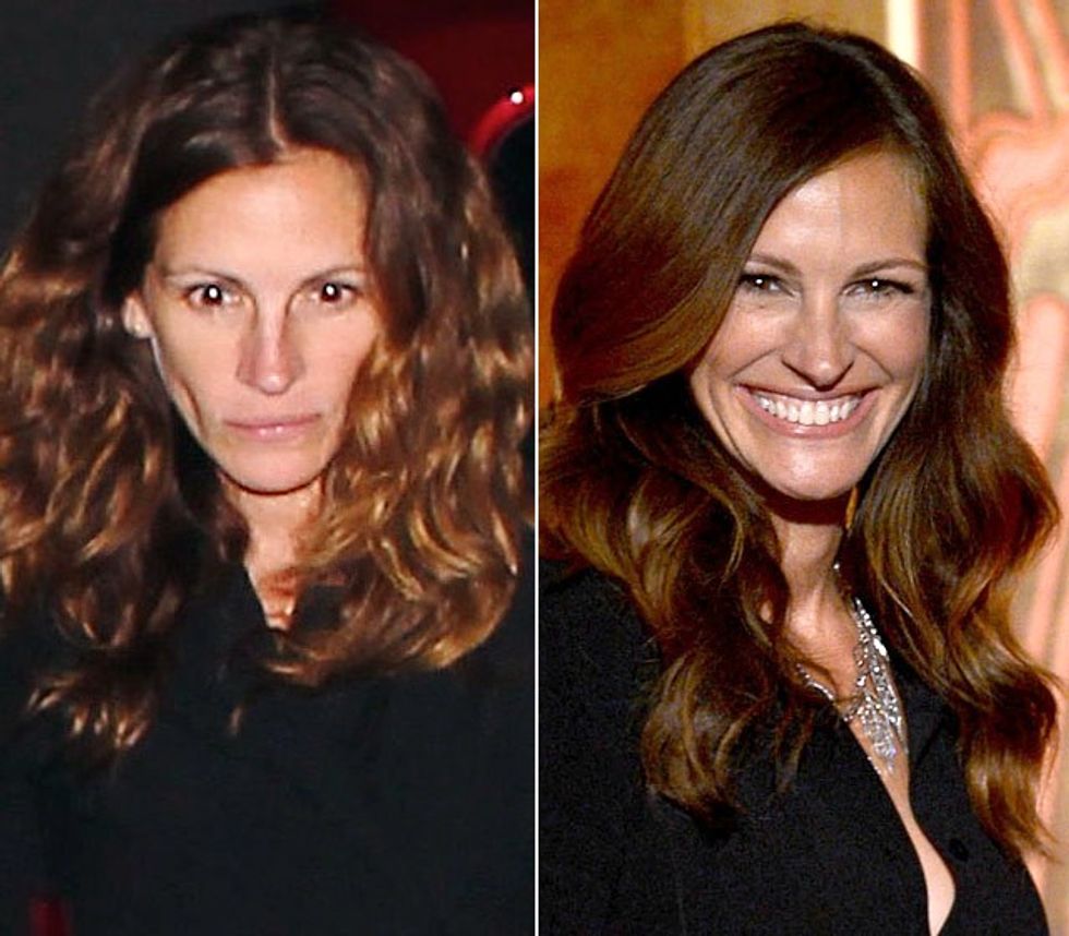 julia roberts nomakeup