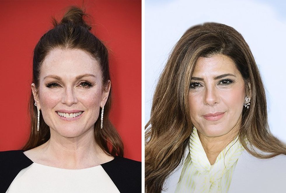 Julianne Moore dhe Marisa Tomei. kushërira