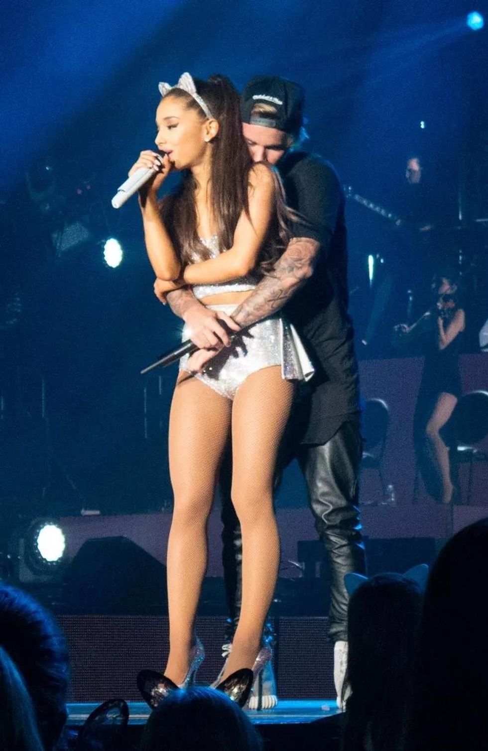 Justin Bieber and Ariana Grande