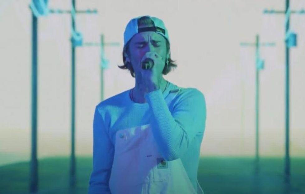 Justin Bieber on Corden 1