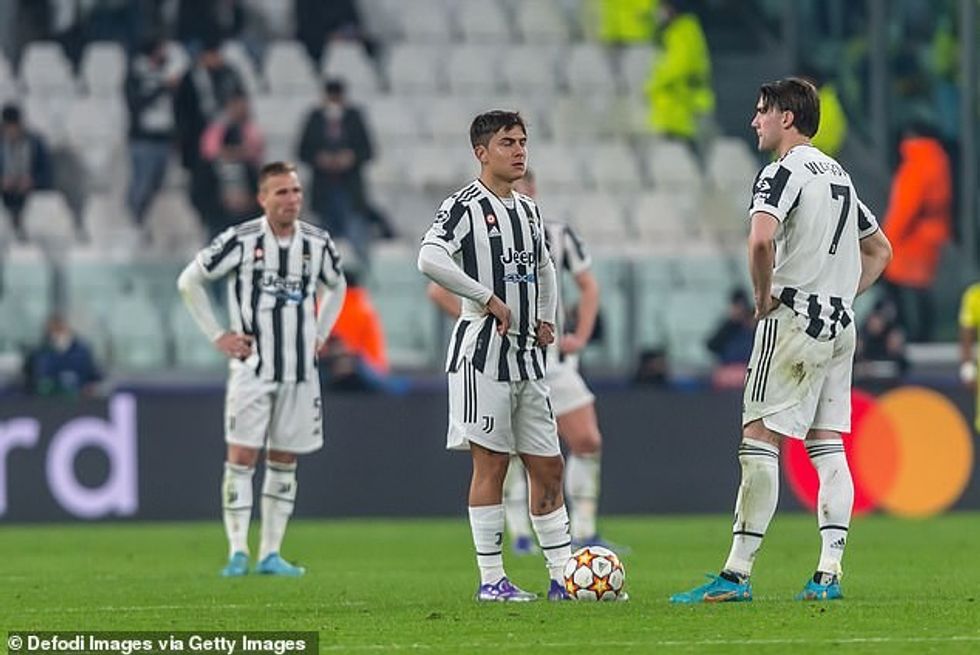 Juventus haven't really seen their fortunes improve any both in Europe and the Italian league