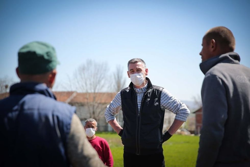 Kadri Veseli në Kijevë 3