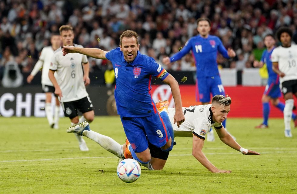 Kane's 50th England goal would not have stood under the new rules as he was originally in an offside position when the ball was played