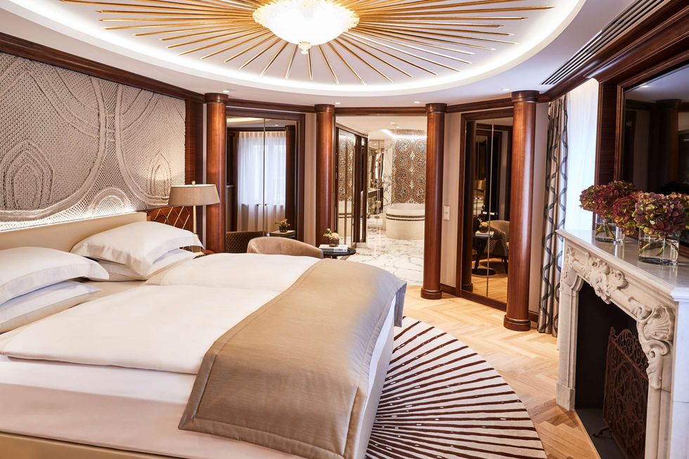 Kane's suite is £10,000-a-night