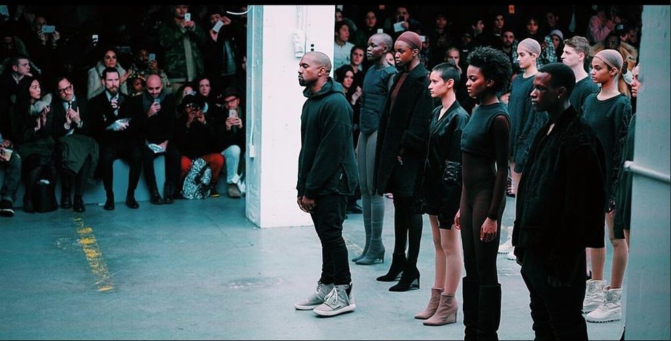 kanye west adidas show