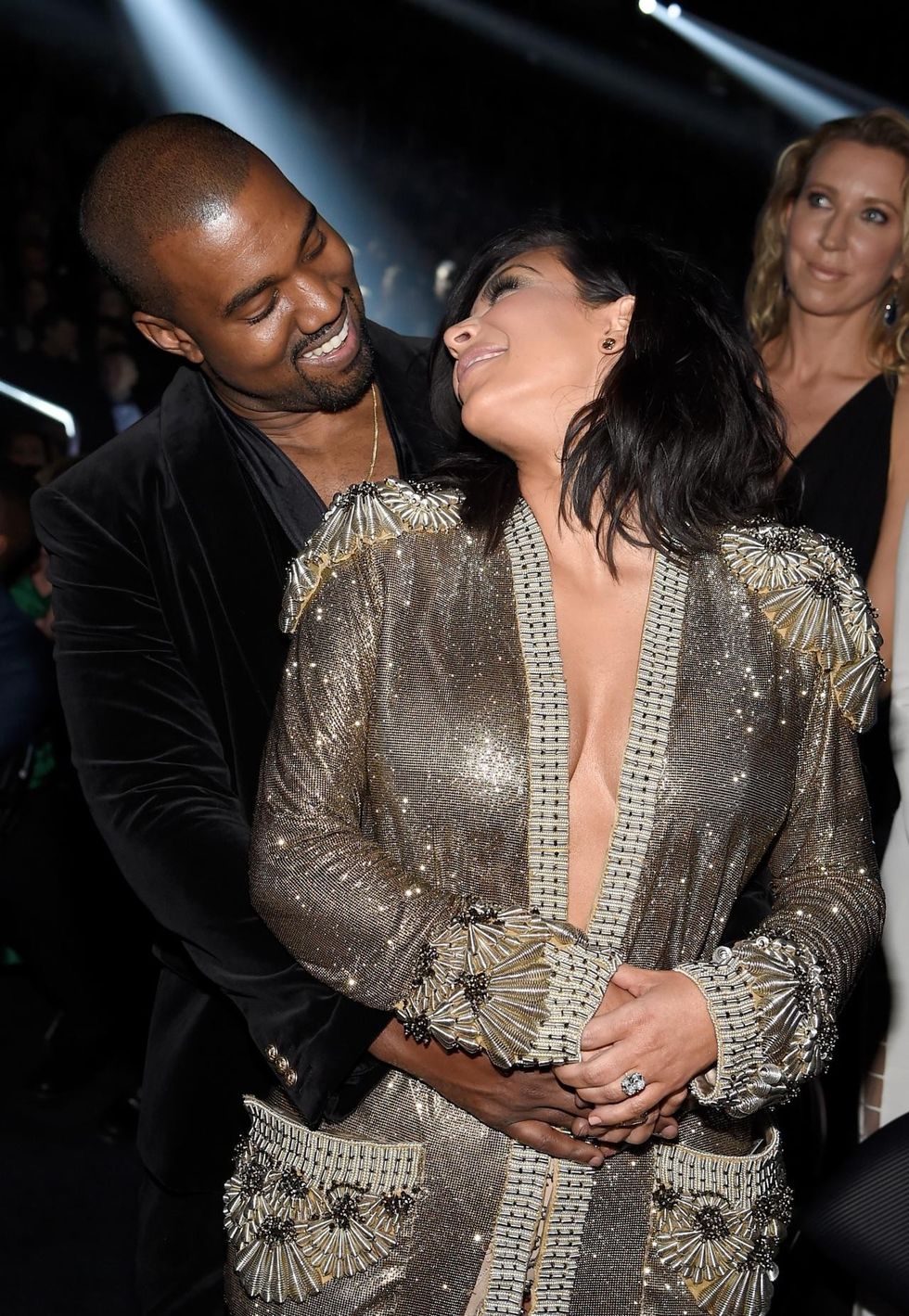 Kanye West dhe Kim Kardashian(1)