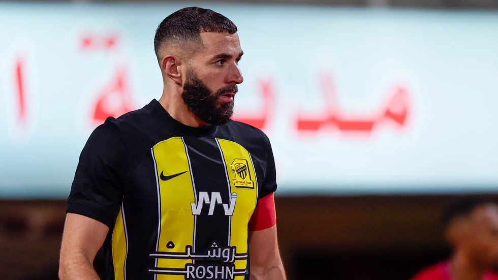 Karim Benzema avec Al Ittihad en Arabie saoudite 28 aout 2023 1727056