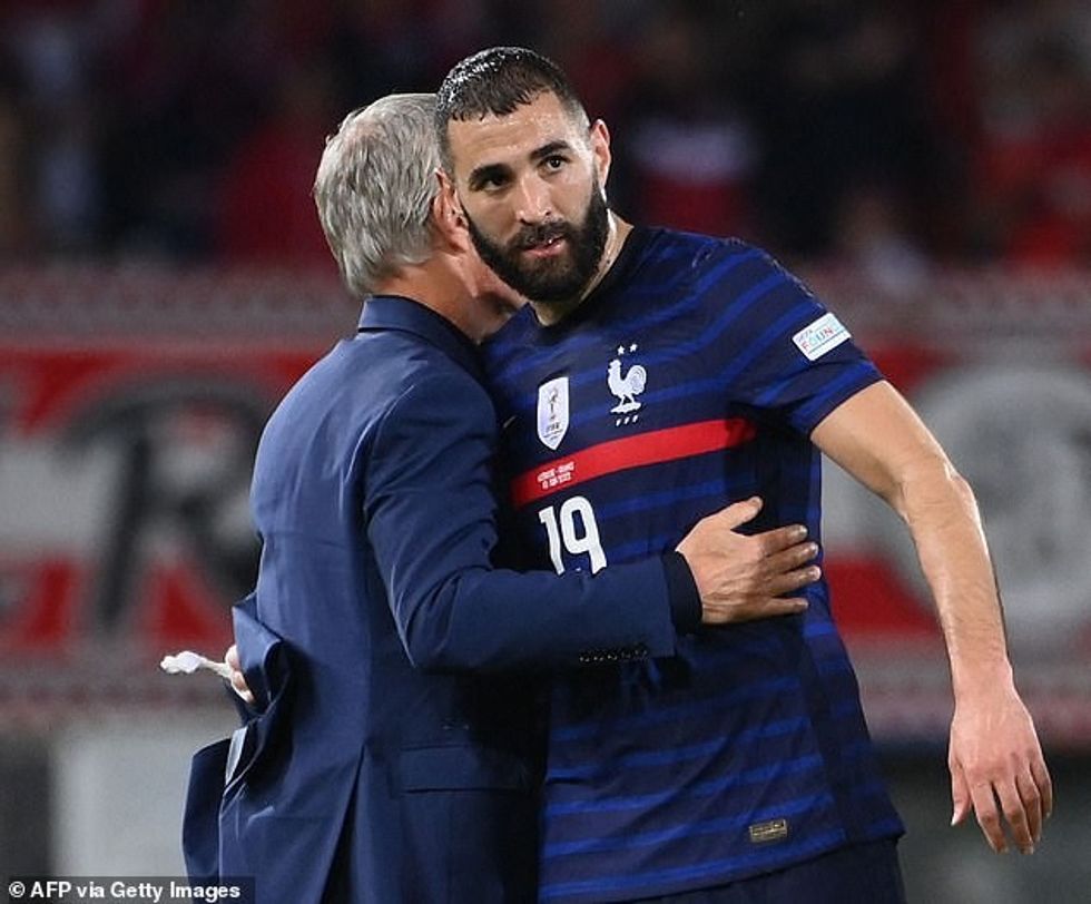 Karim Benzema is said to be furious with his treatment by France manager Didier Deschamps