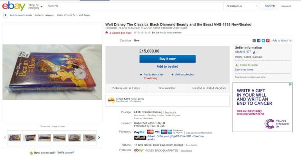 Kasetat me filmat e animuar që mund tju sjellin mijera para foto 2