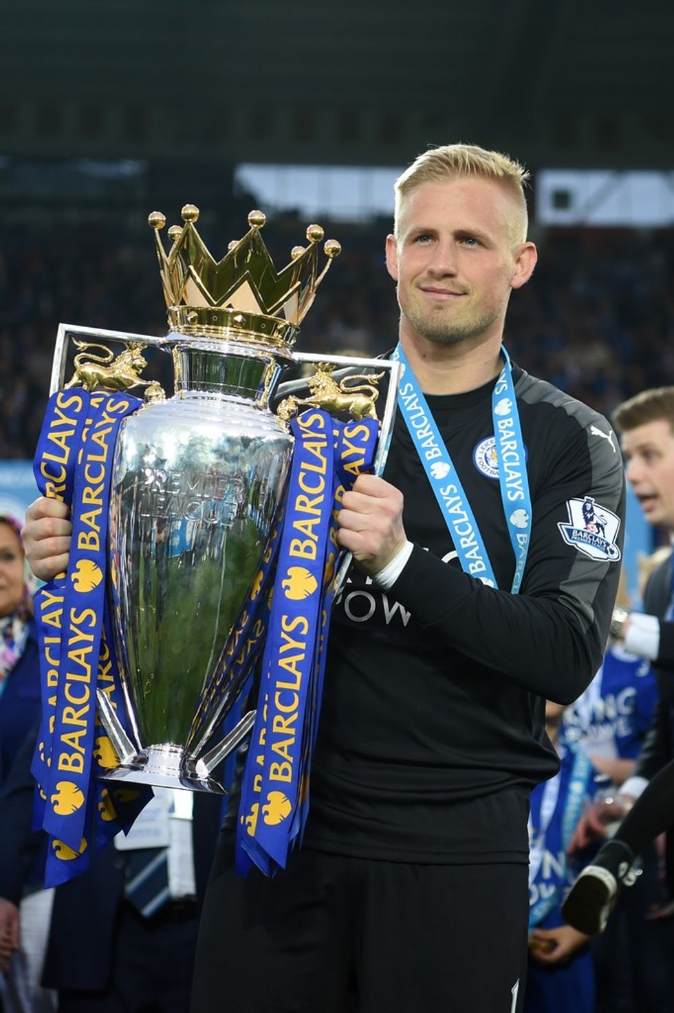 Kasper+Schmeichel+Leicester+City+v+Everton+MP96xn1V0yHx