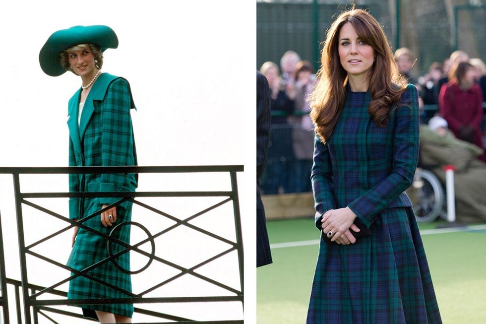 kate diana plaid