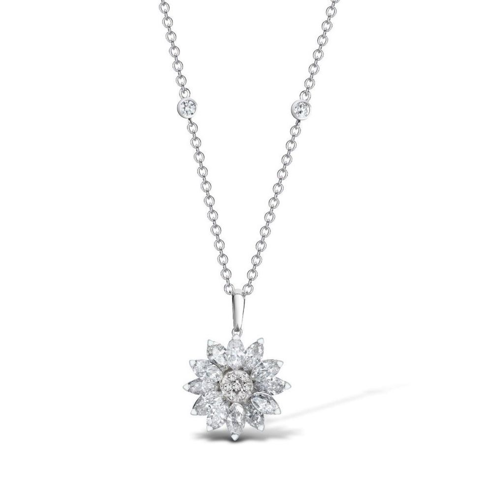 kate middleton asprey daisy heritage diamond pendant