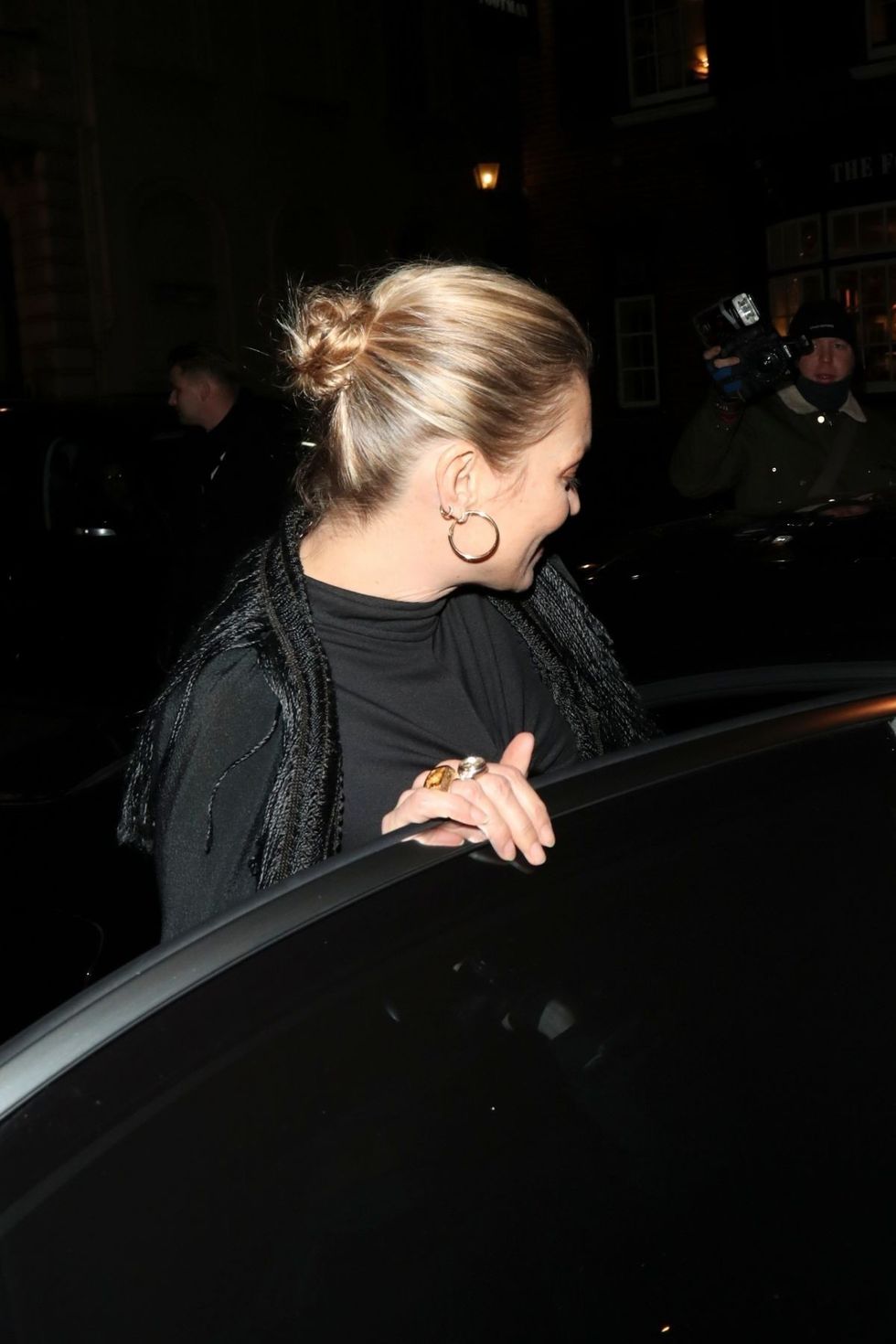 kate moss at mark s club in london 03 22 2018 0