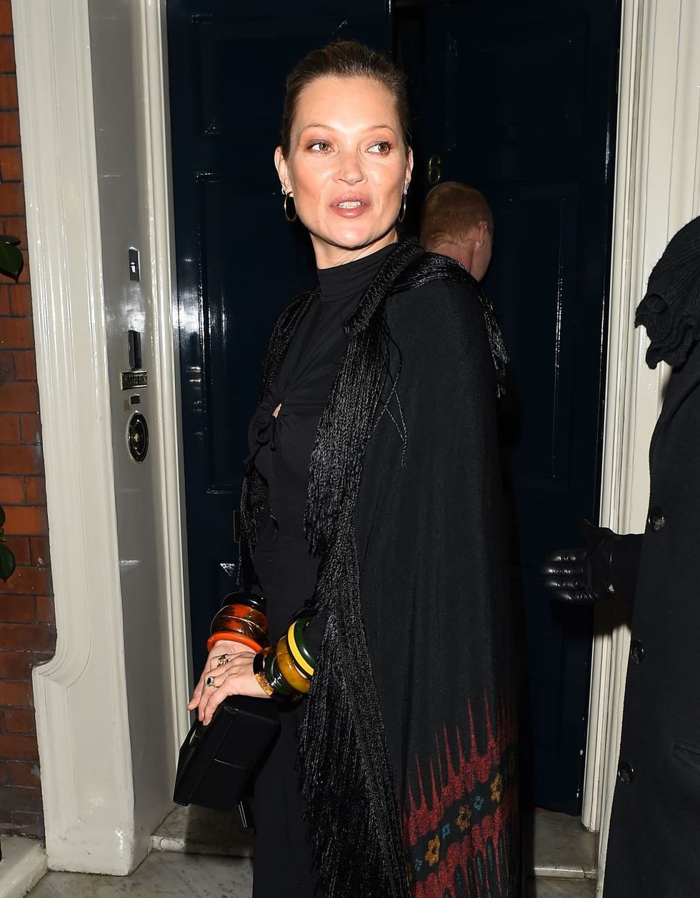 kate moss at mark s club in london 03 22 2018 6