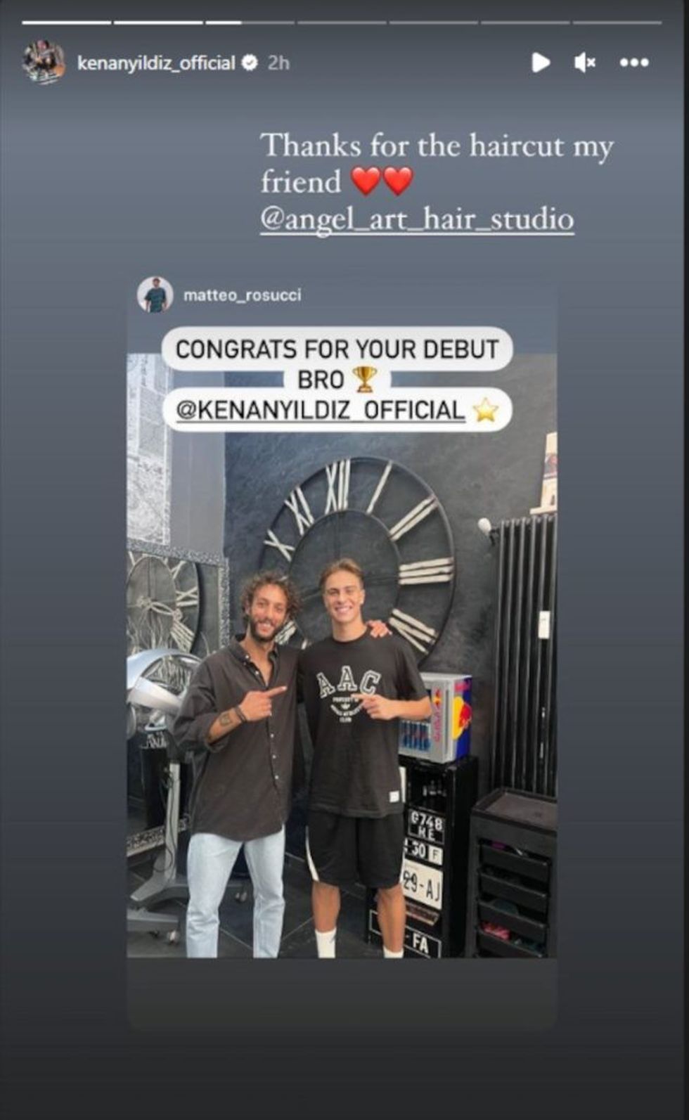 Kenan Yildiz haircut IG