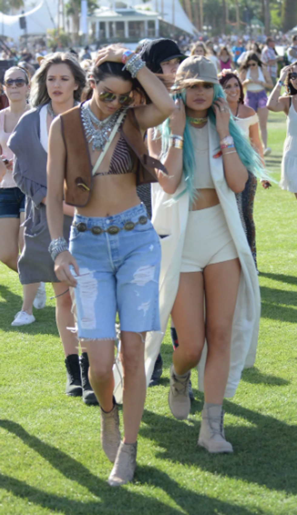 Kendall dhe kylie Jenner Coachella 2015