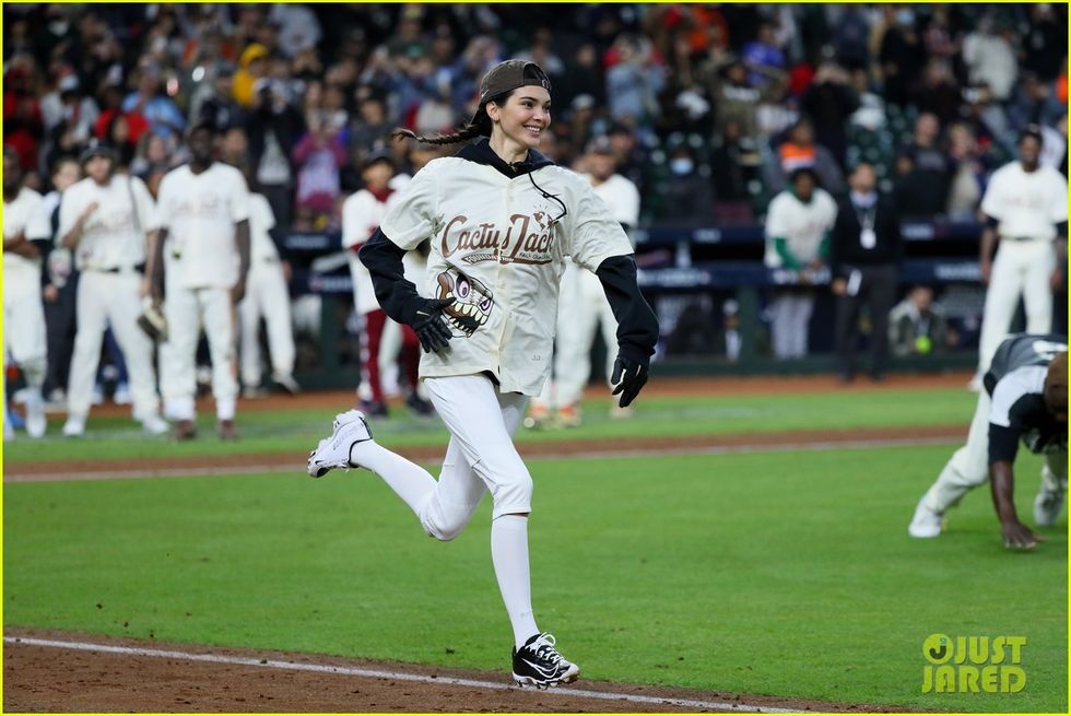 kendall jenner travis scott charity softball game 03