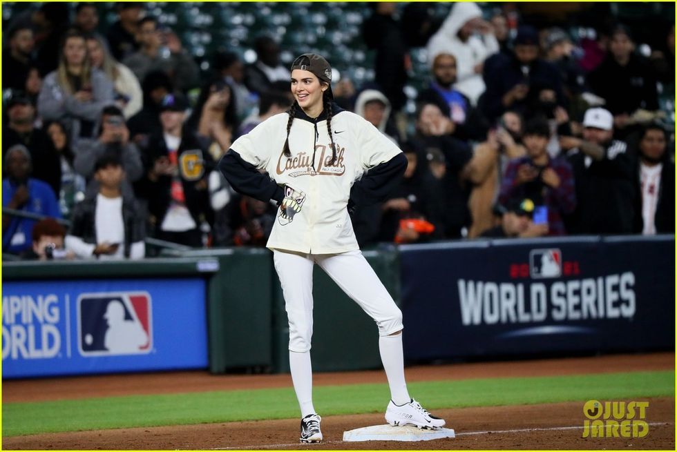 kendall jenner travis scott charity softball game 20