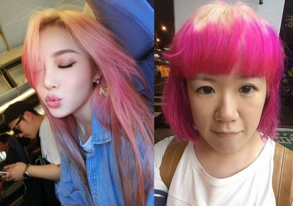 Kërkoi tia lyejne floket me dy ngjyra por rezultati doli me i keqi i mundshem foto 2