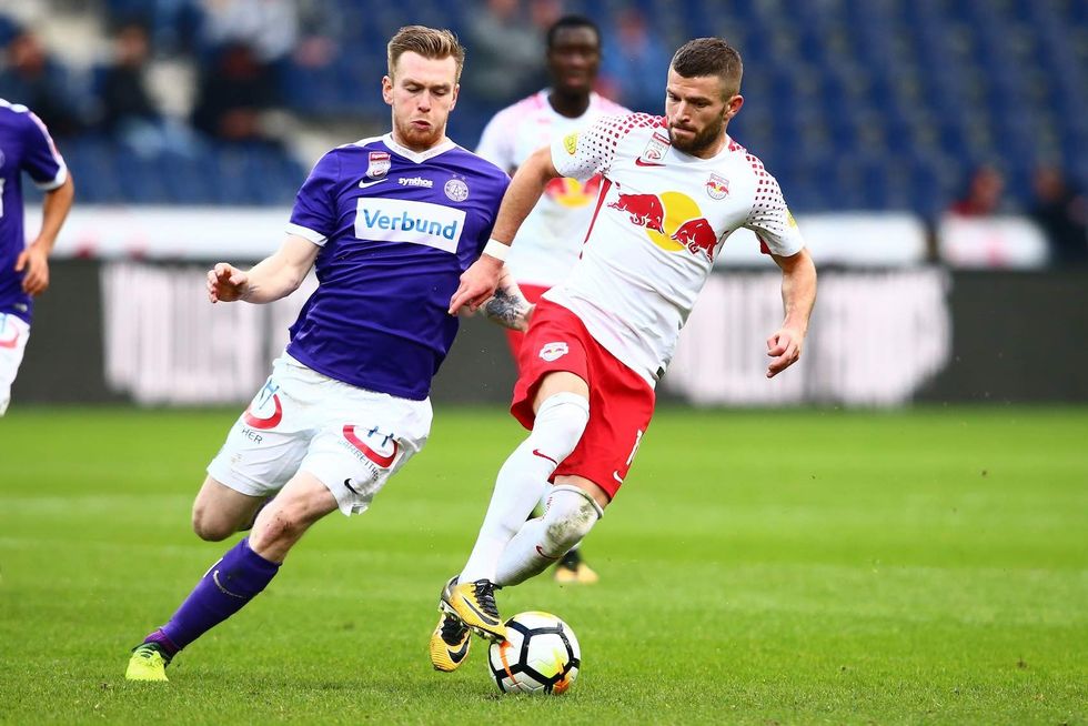 Kevin Friesenbichler Austria und Valon Berisha RBS c GEPA pictures Felix Roittner