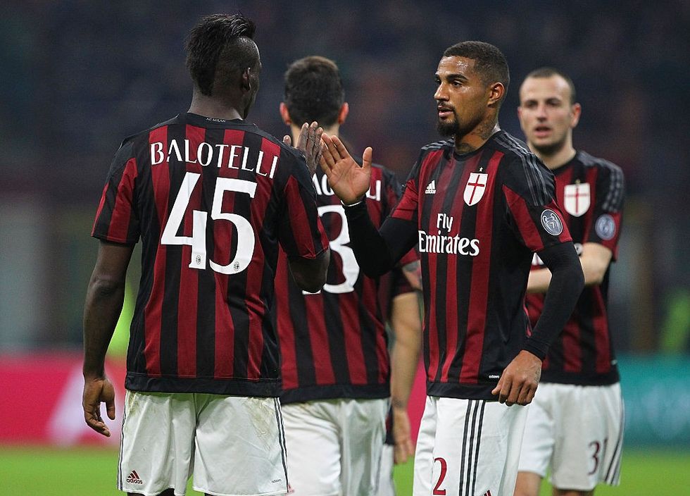 Kevin Prince Boateng Balotelli