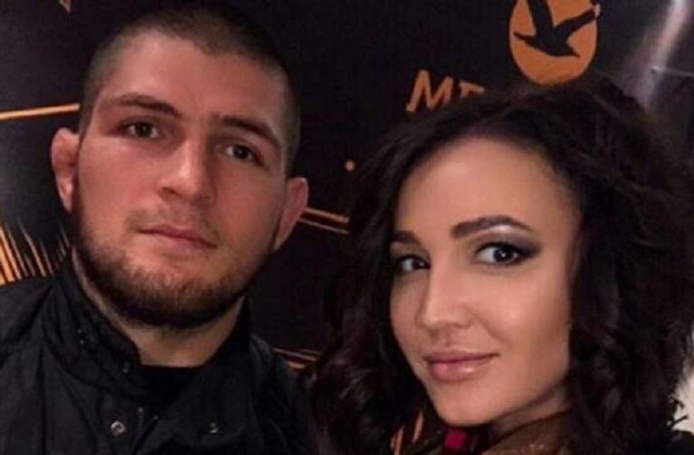 khabib and olga buzova
