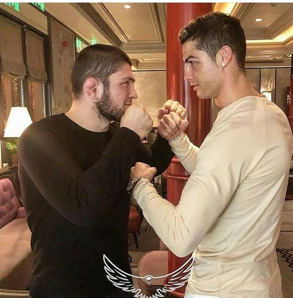 khabib ronaldo 1