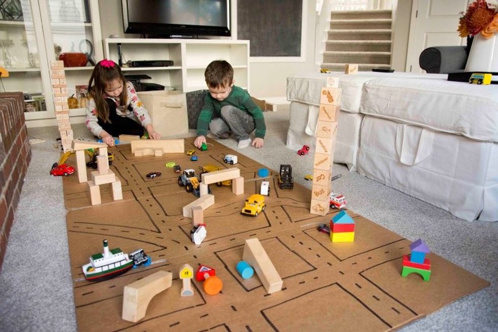 kids quarantine activities box road