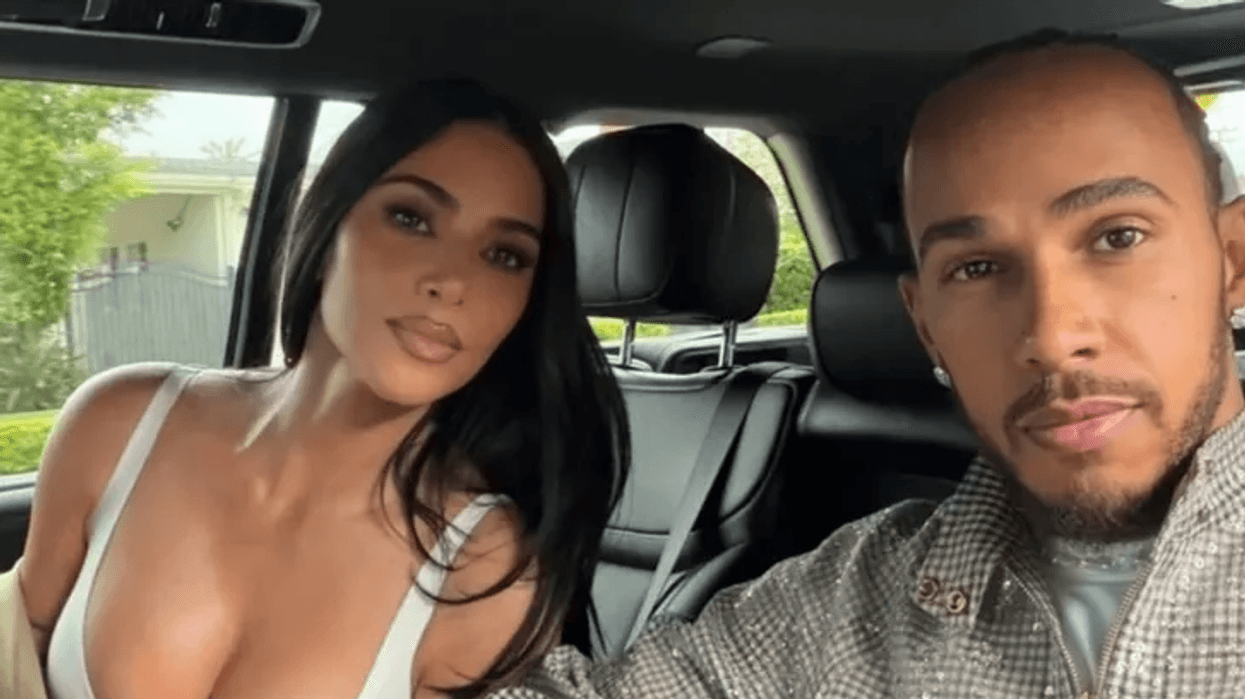 Lewis Hamilton publikon fotografinë e parë në rrjete sociale me Kim Kardashian
