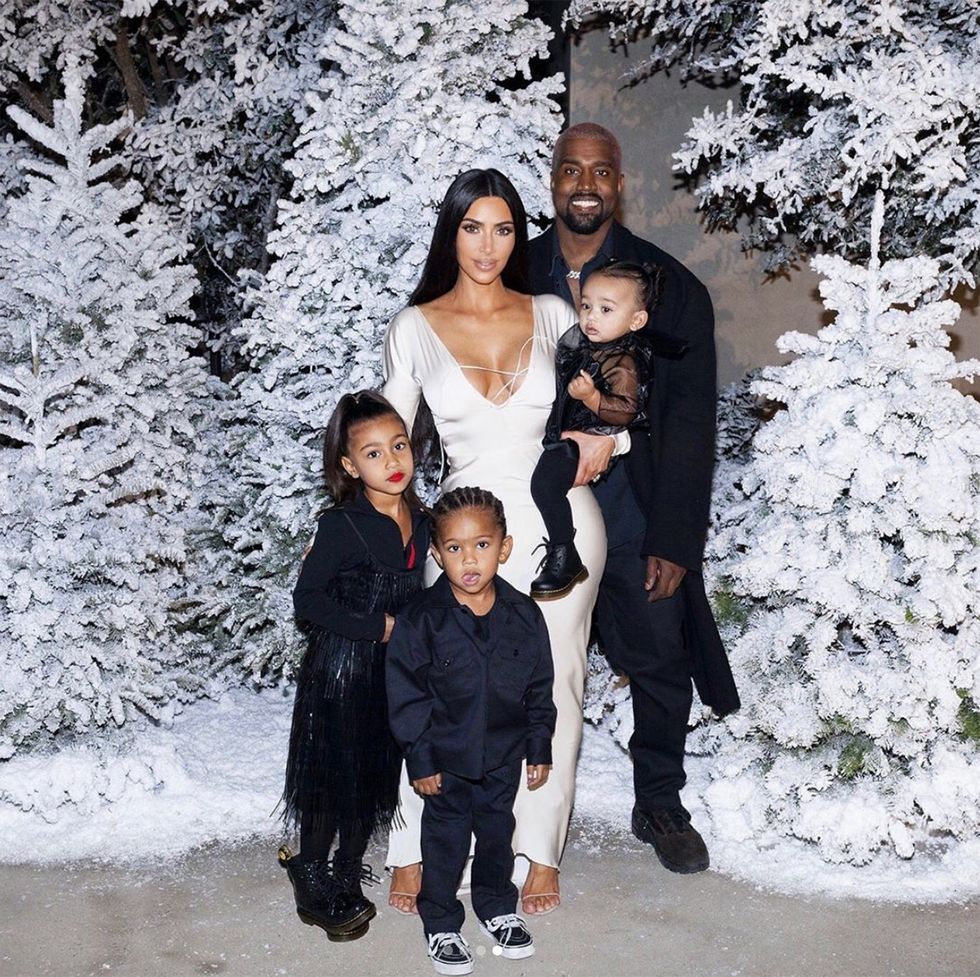 kim kanye christmas 3