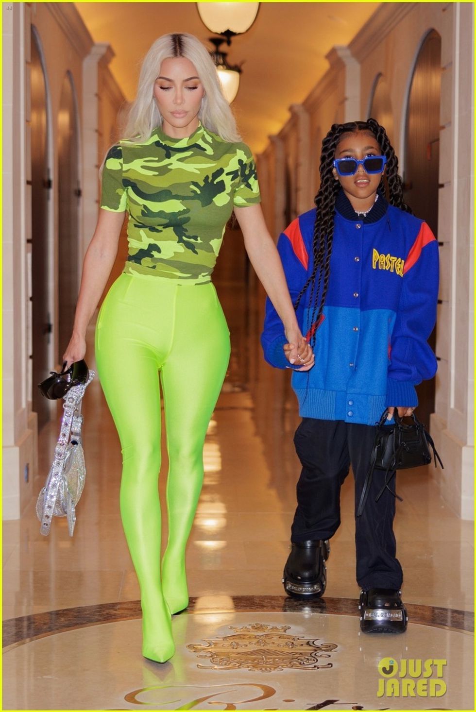 kim kardashian north west paris fashion week sightings 18