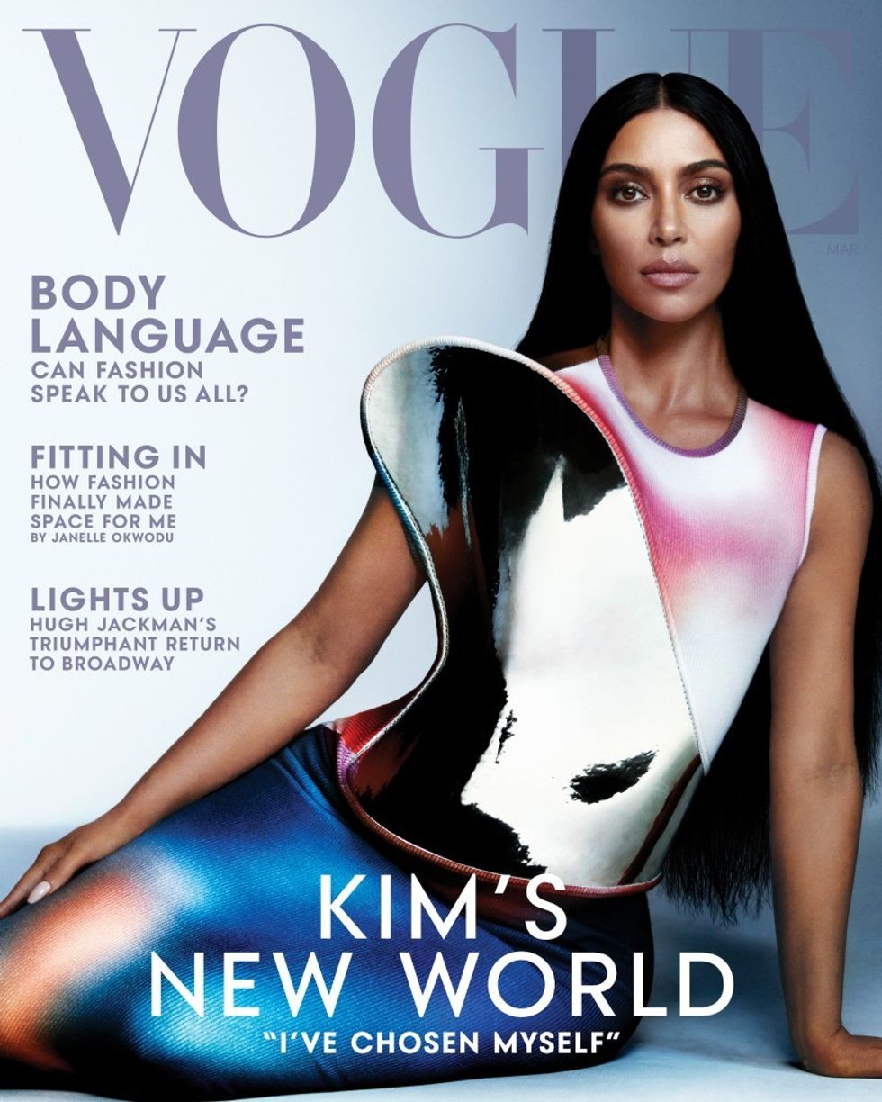 kim kardashian vogue cover