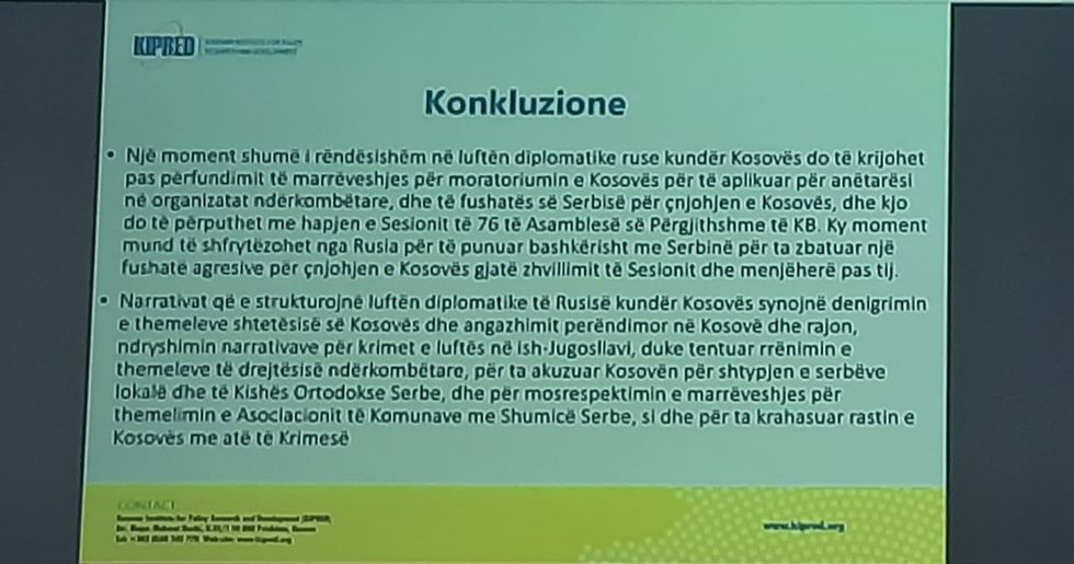 kipred konkuluzione