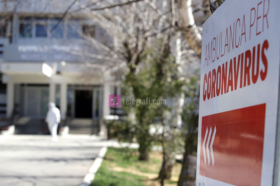 klinika infektive rastet koronavirusi COVID19 foto Ridvan Slivova 39