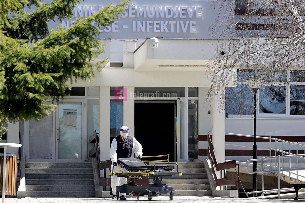 klinika infektive rastet koronavirusi COVID19 foto Ridvan Slivova 44