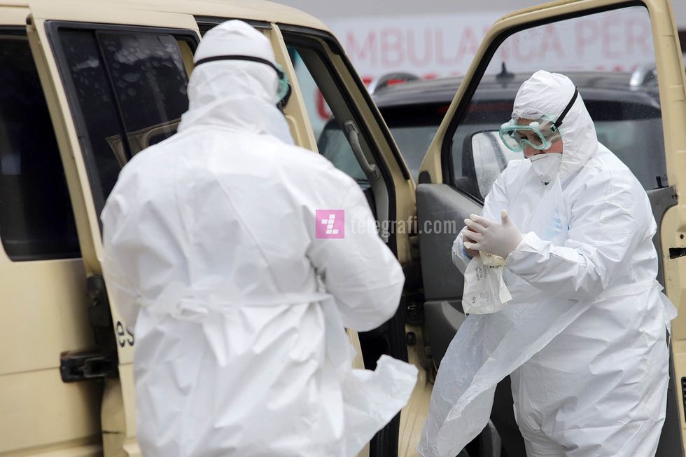 klinika infektive rastet me Koronavirus Covid19 foto Ridvan Slivova 49