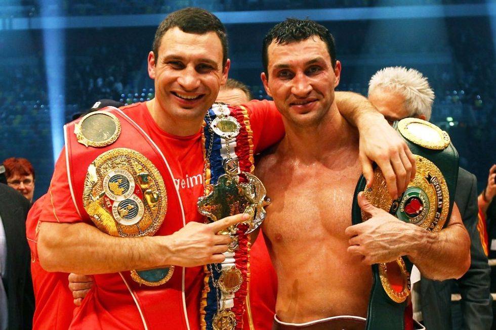 Klitschko held the WBC title between 2004-2005 and 2008-12