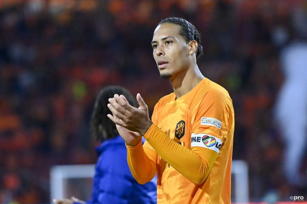 knvb negeert fifa van dijk draagt onelove band 1