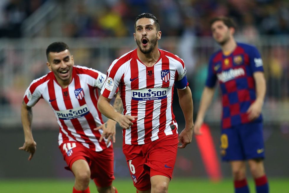 Koke vs Barcelona