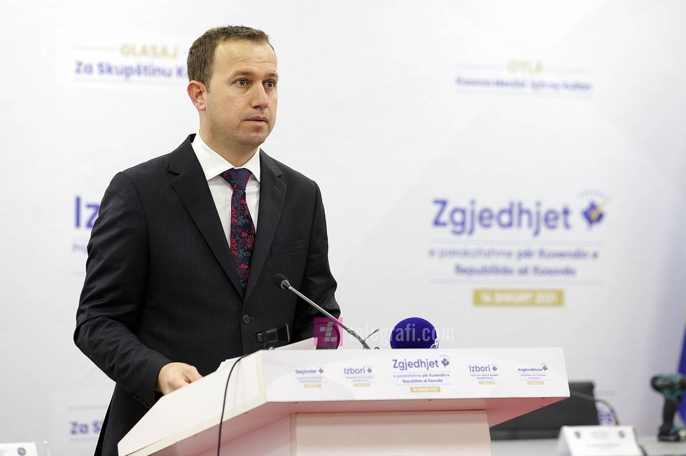 konference e KQZ se dita e zgjedhjeve 2021 Valmir Elezi foto Ridvan Slivova 3