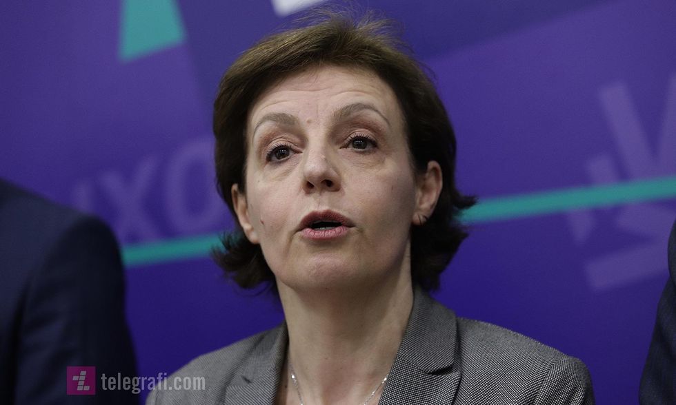 Konference Lista Guxo pas regjistrimit Pari Politike ne KQZ Donika Gervalla foto Ridvan Slivova 19 e1669387720968