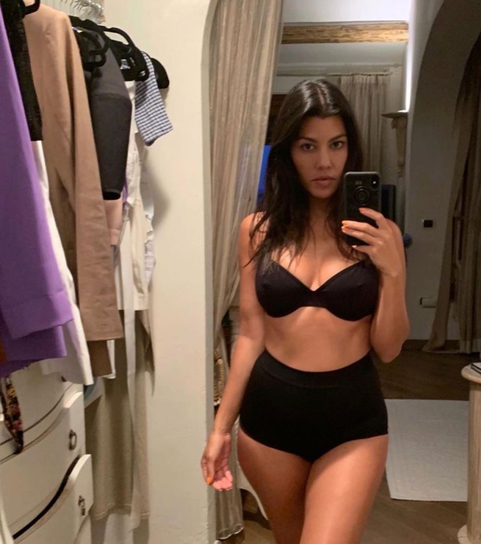 Kourtney Kardashian Embracing Curves Feature