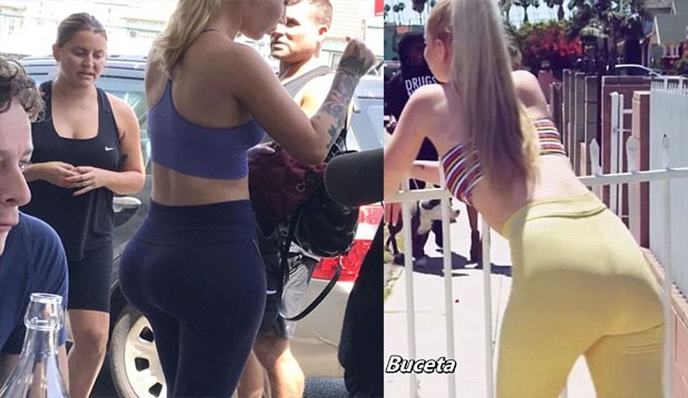 Krahasimet e fotografive tregojnë se të pasmet e saj ishin ndryshe dikur