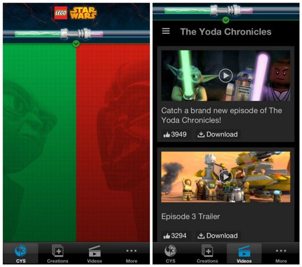 Krijoni verzionin tuaj te Lego Star Wars foto