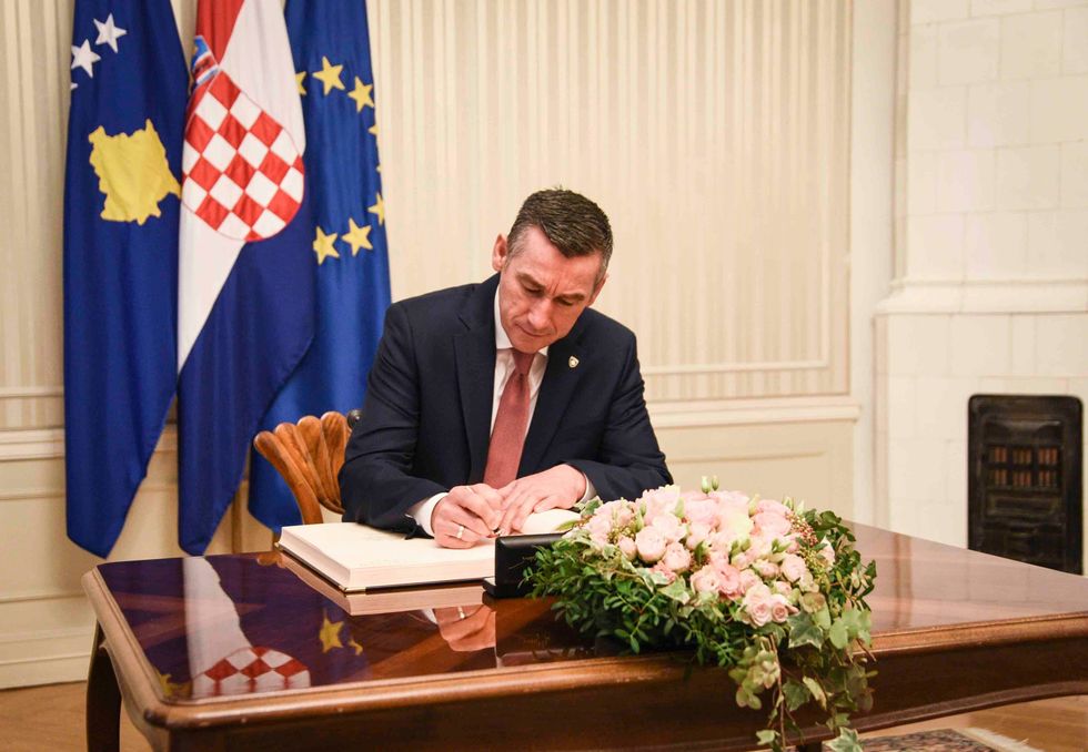 Kryeparlamentari Veseli pritet nga Kryeministri i Kroacisë Plenkoviq – flasin për bashkëpunim ekonomik VIDEOFOTO 2