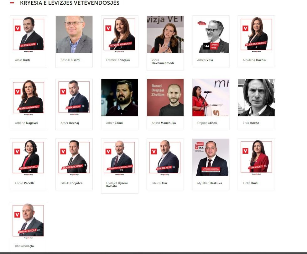 Kryesia e vjeter e LVV