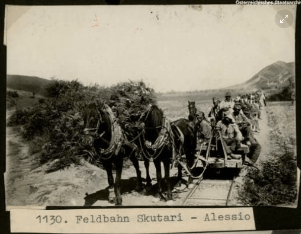 Kuk Feldbahn Skutari-Alessio (Arkivat Shtet\u00ebrore Austriake)