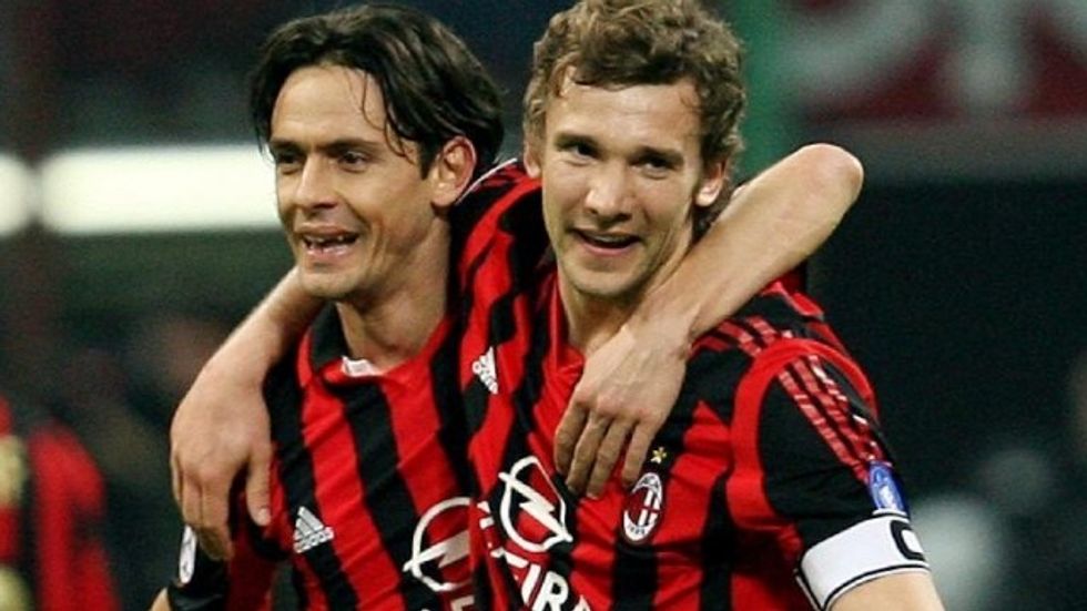 kur shevchenko dhe inzaghi bombardonin interin video hd