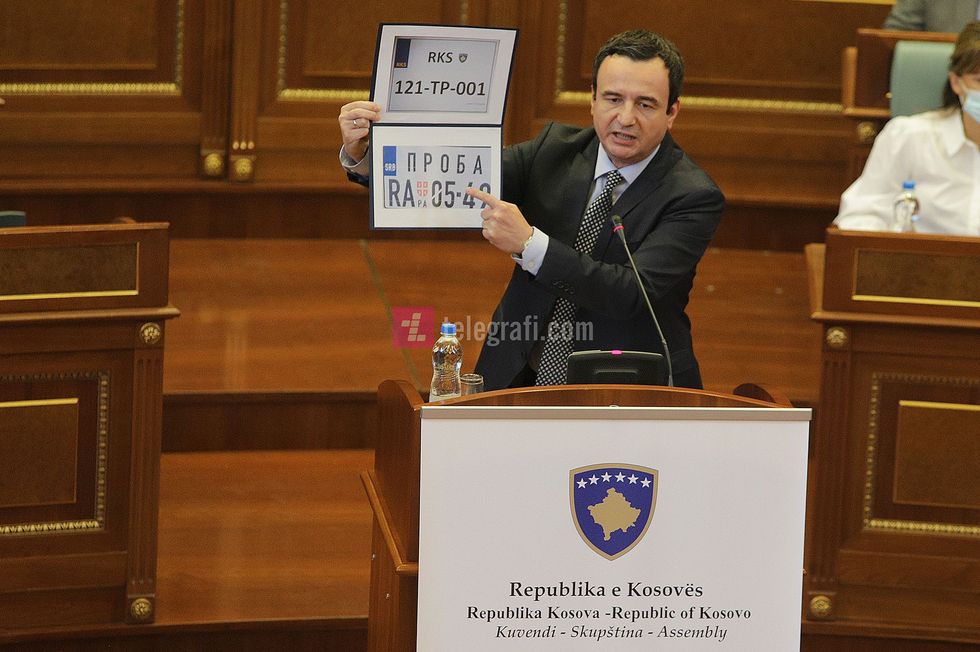 Kuvendi seance pare plenare te sesionit vjeshtor Albin Kurti foto Ridvan Slivova 34